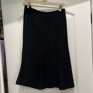 Talbots black tulip skirt size 16